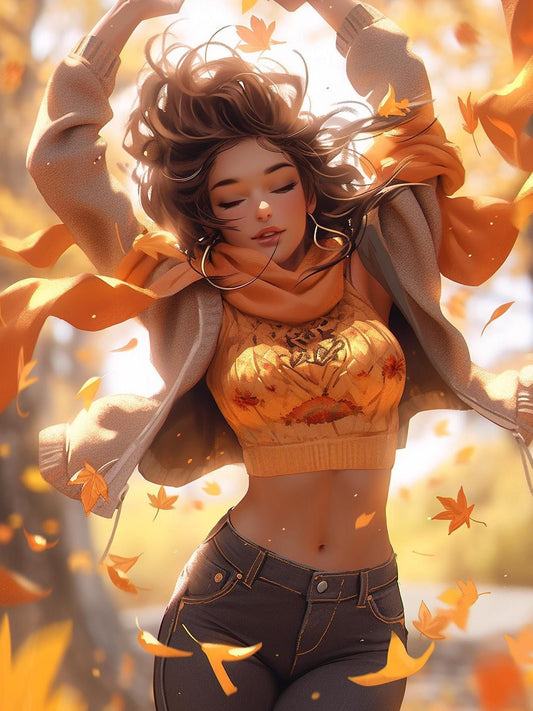 Beautiful Girl | Diamond Painting