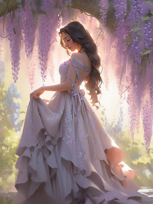 Beautiful Girl | Diamond Painting