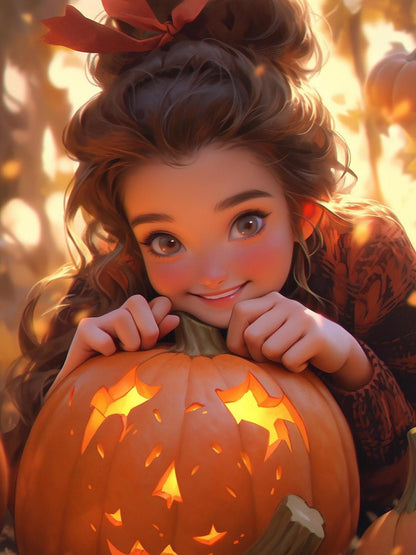 Beautiful Girl | Diamond Painting