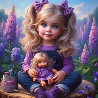 Little Girl | Diamond Painting