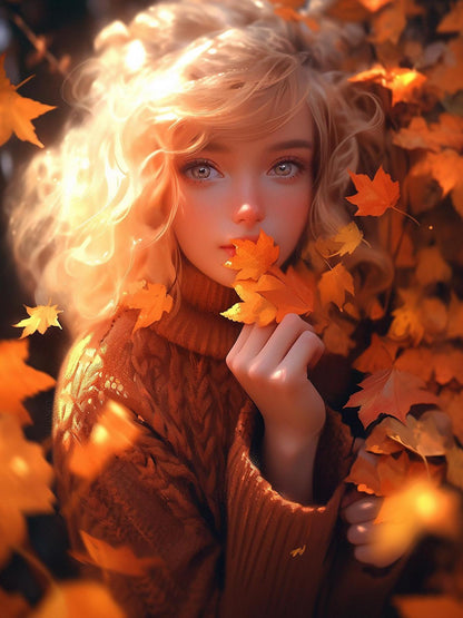 Beautiful Girl | Diamond Painting