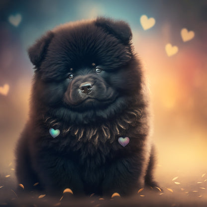 Dog Chow Chow | Diamond Painting