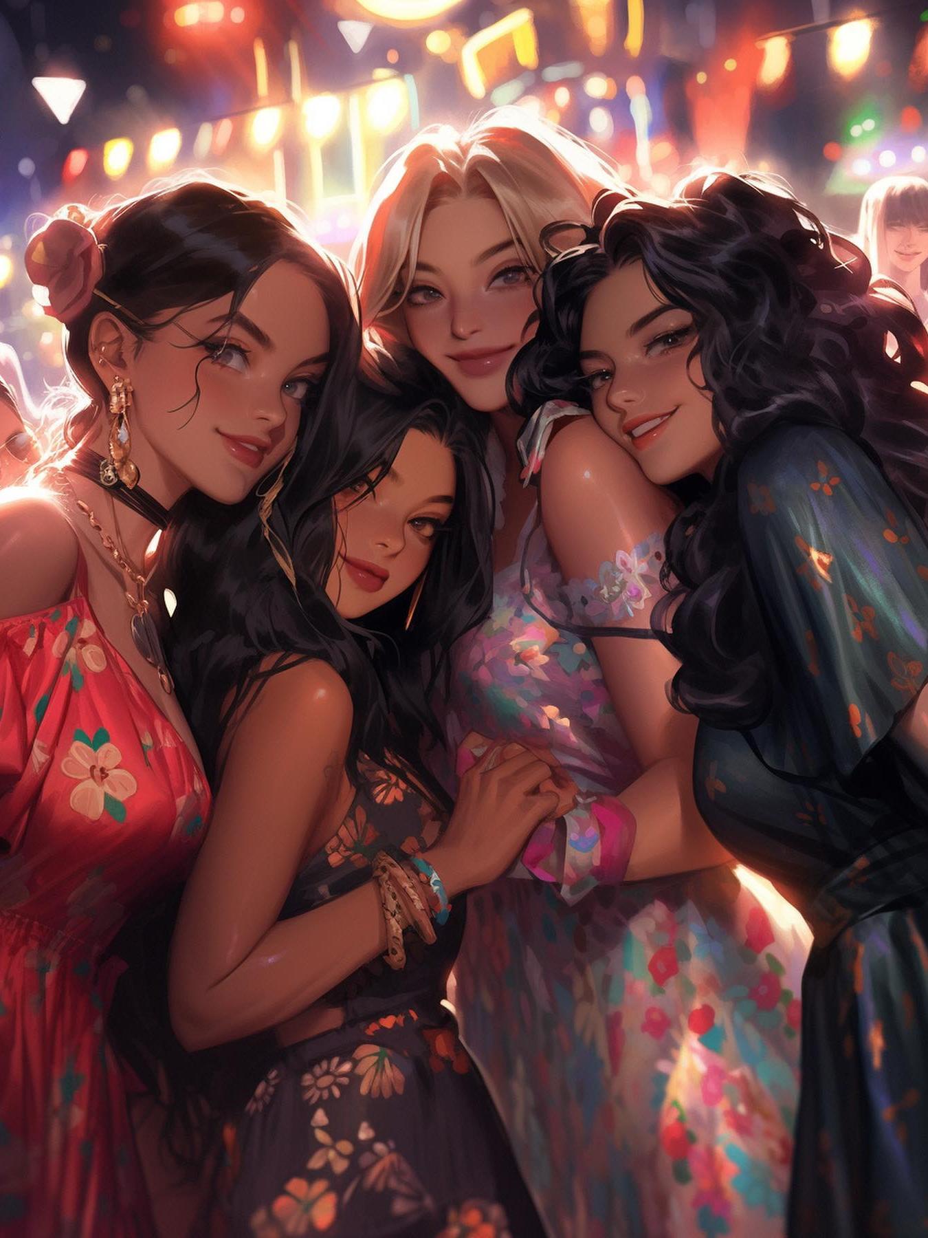 Beautiful Girl | Diamond Painting