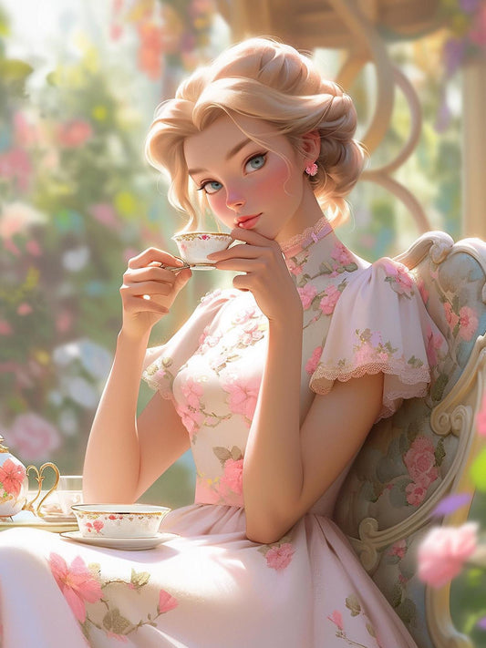 Beautiful Girl | Diamond Painting