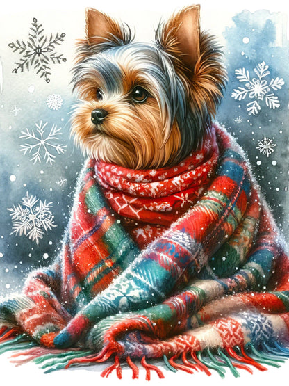Dog Yorkie | Diamond Painting
