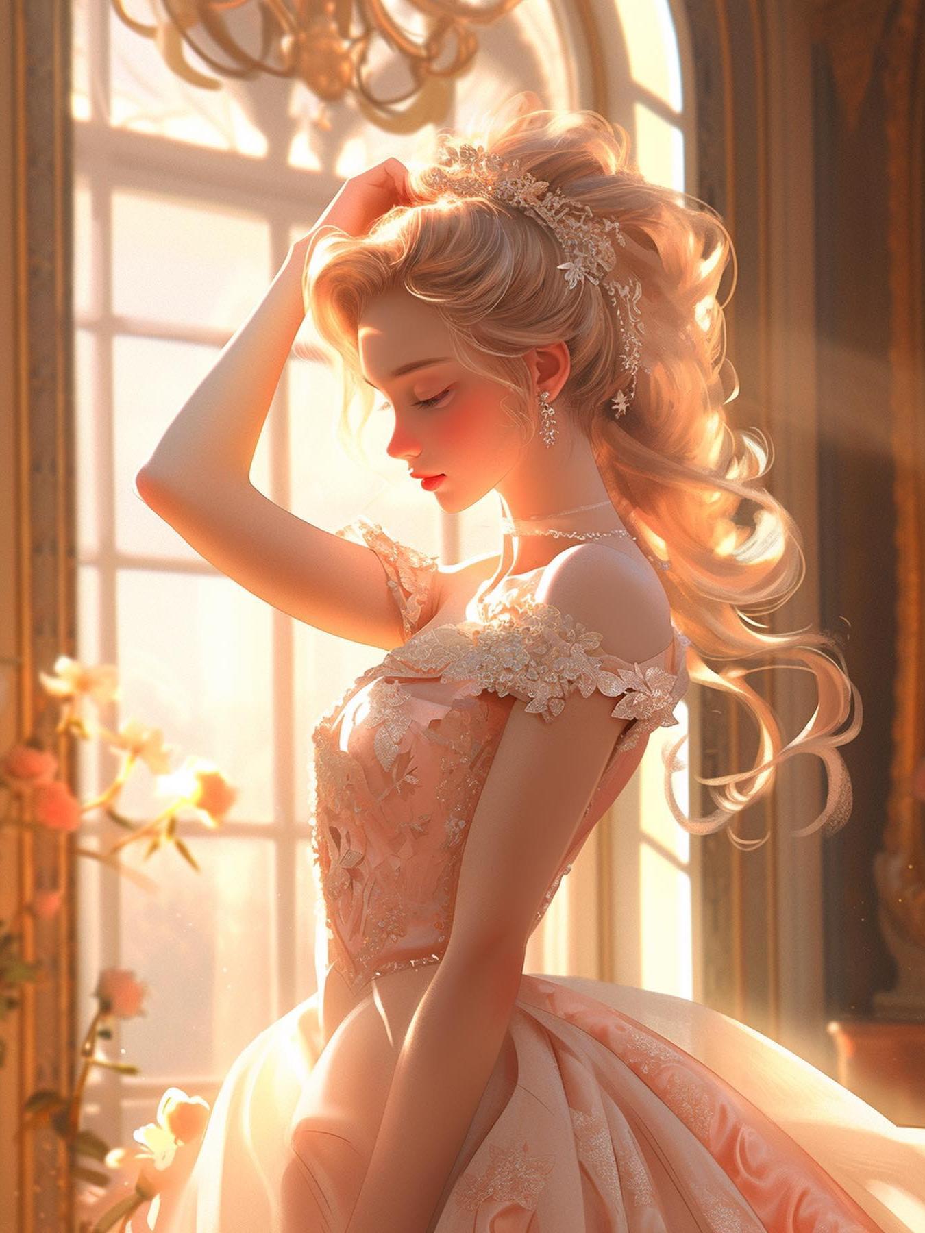 Beautiful Girl | Diamond Painting