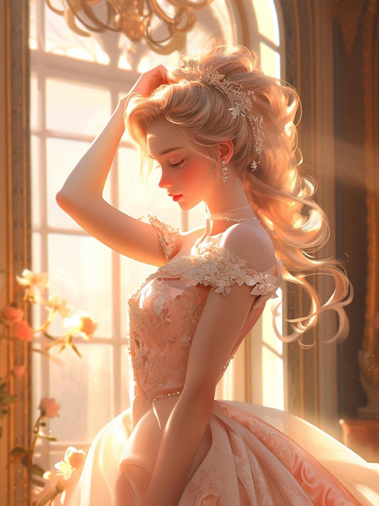 Beautiful Girl | Diamond Painting