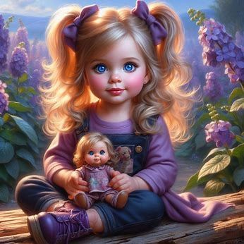 Little Girl | Diamond Painting