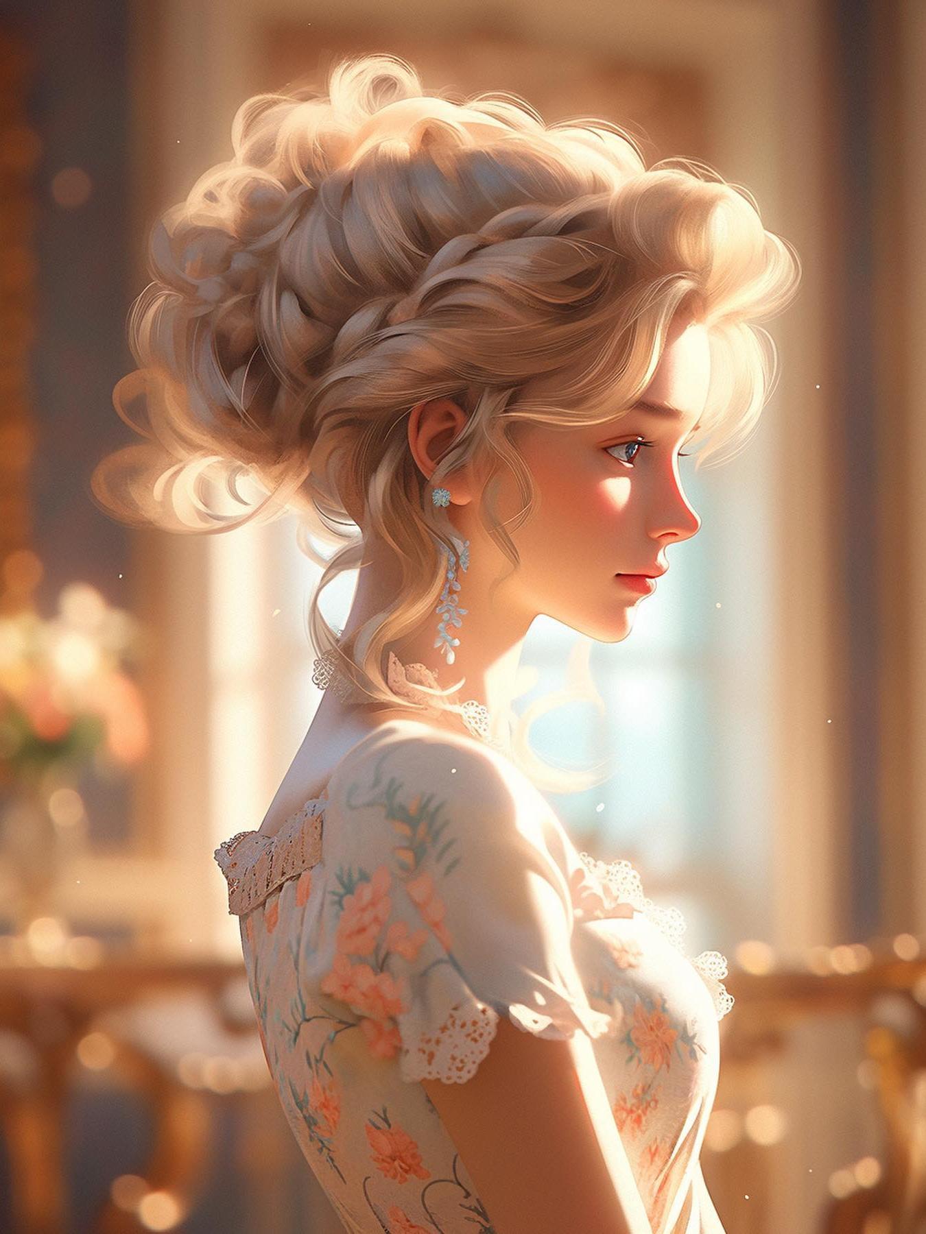 Beautiful Girl | Diamond Painting