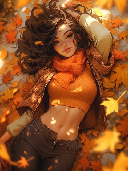 Beautiful Girl | Diamond Painting