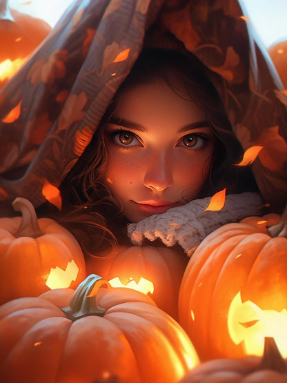Beautiful Girl | Diamond Painting