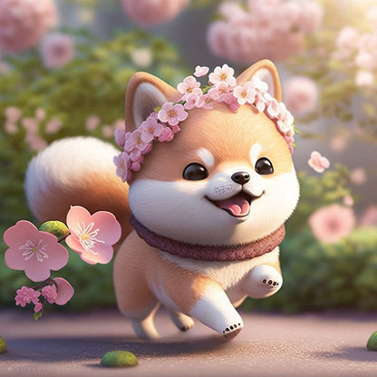 Shiba Inu Dog | Diamond Painting