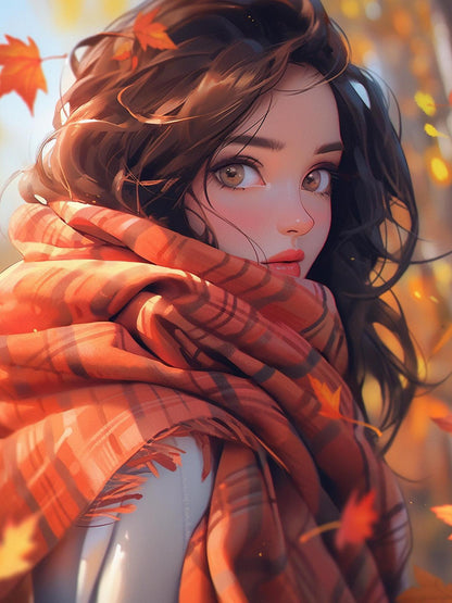 Beautiful Girl | Diamond Painting