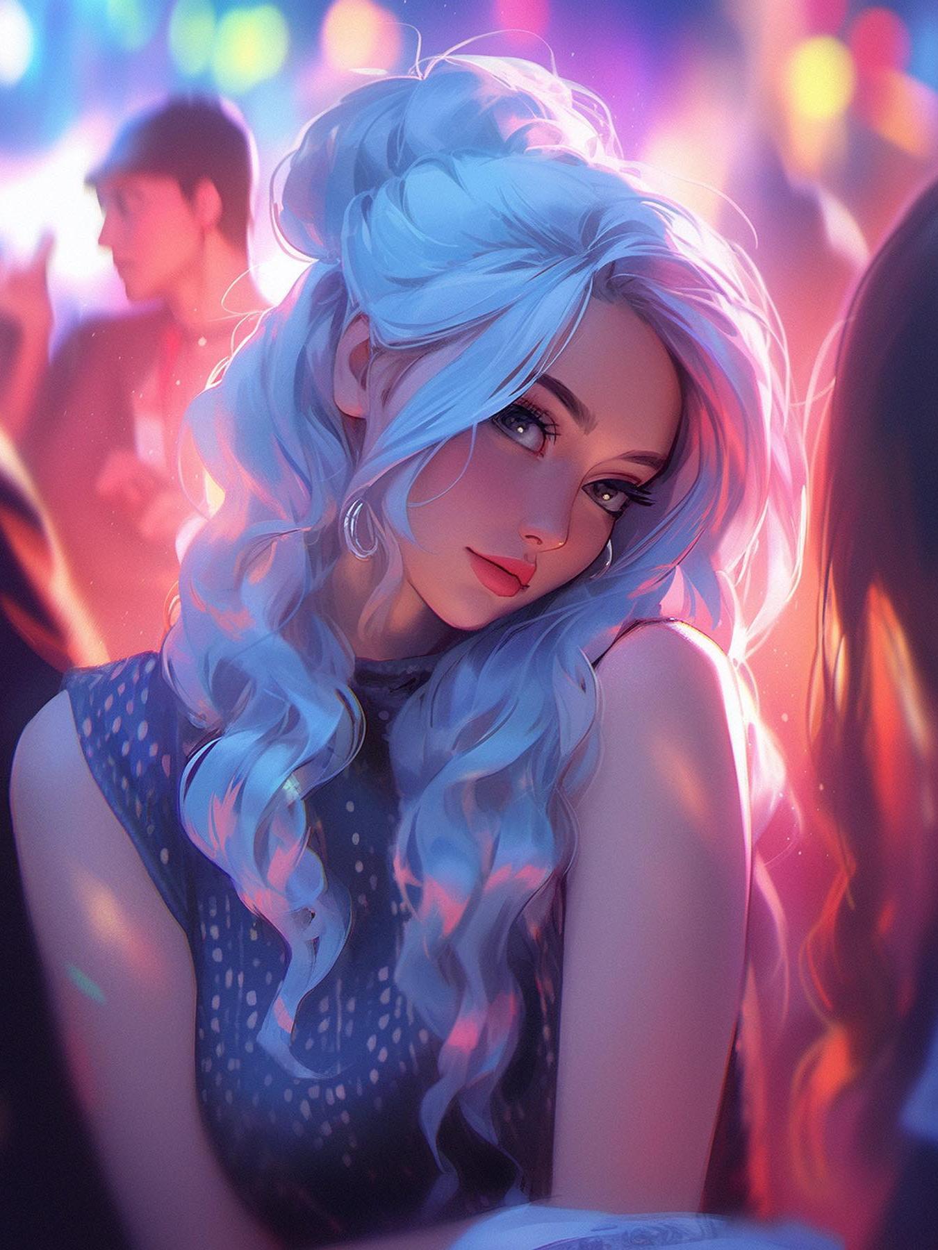 Beautiful Girl | Diamond Painting