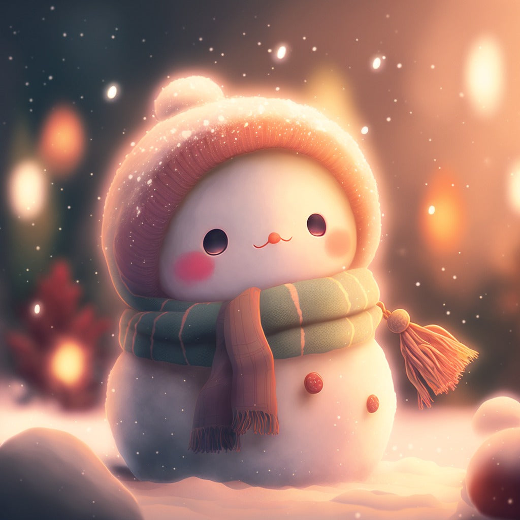 Snowman | Diamond Painting