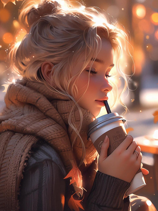 Beautiful Girl | Diamond Painting