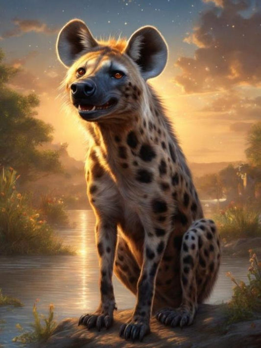 Hyena | Diamond Painting