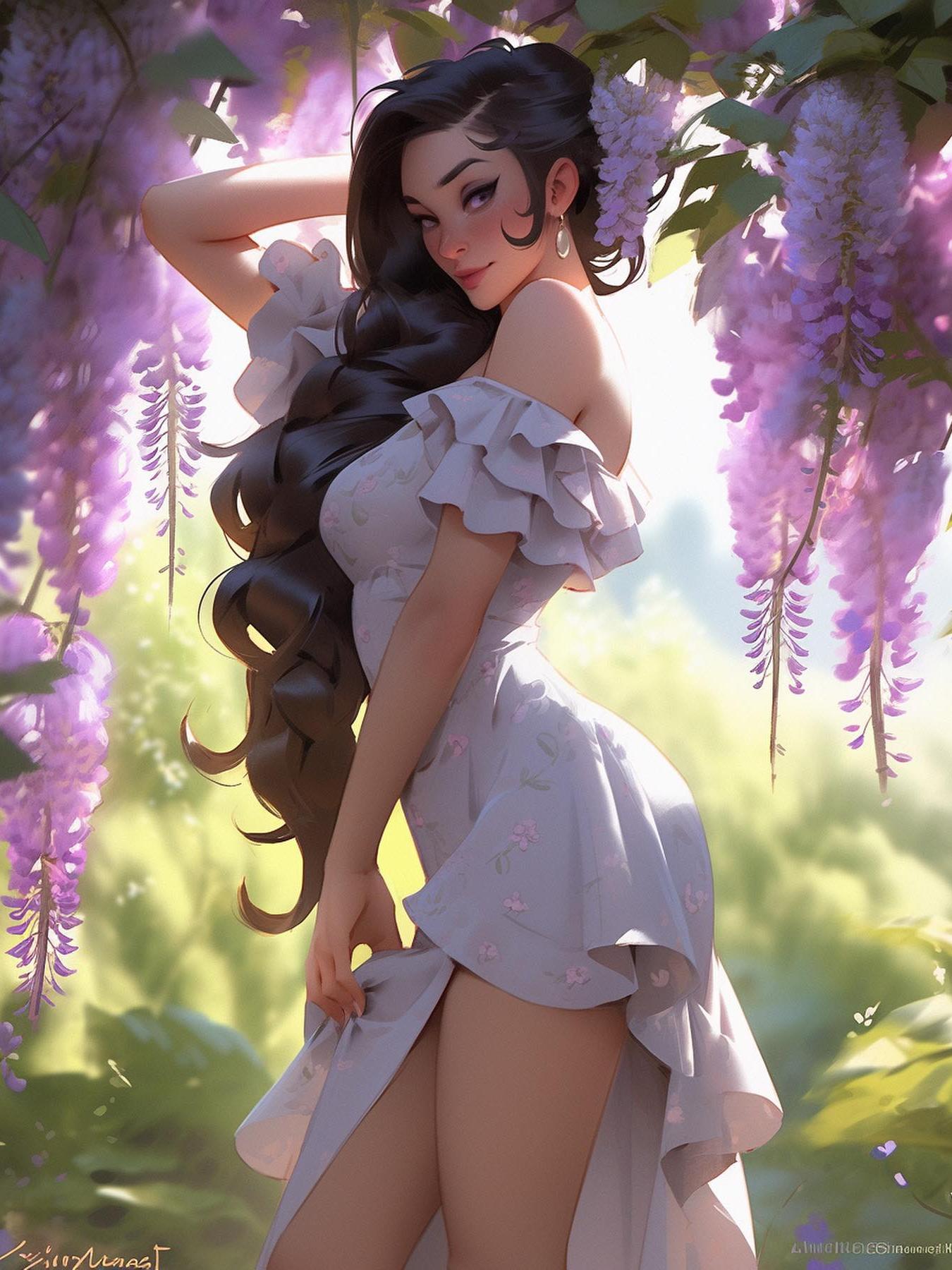 Beautiful Girl | Diamond Painting