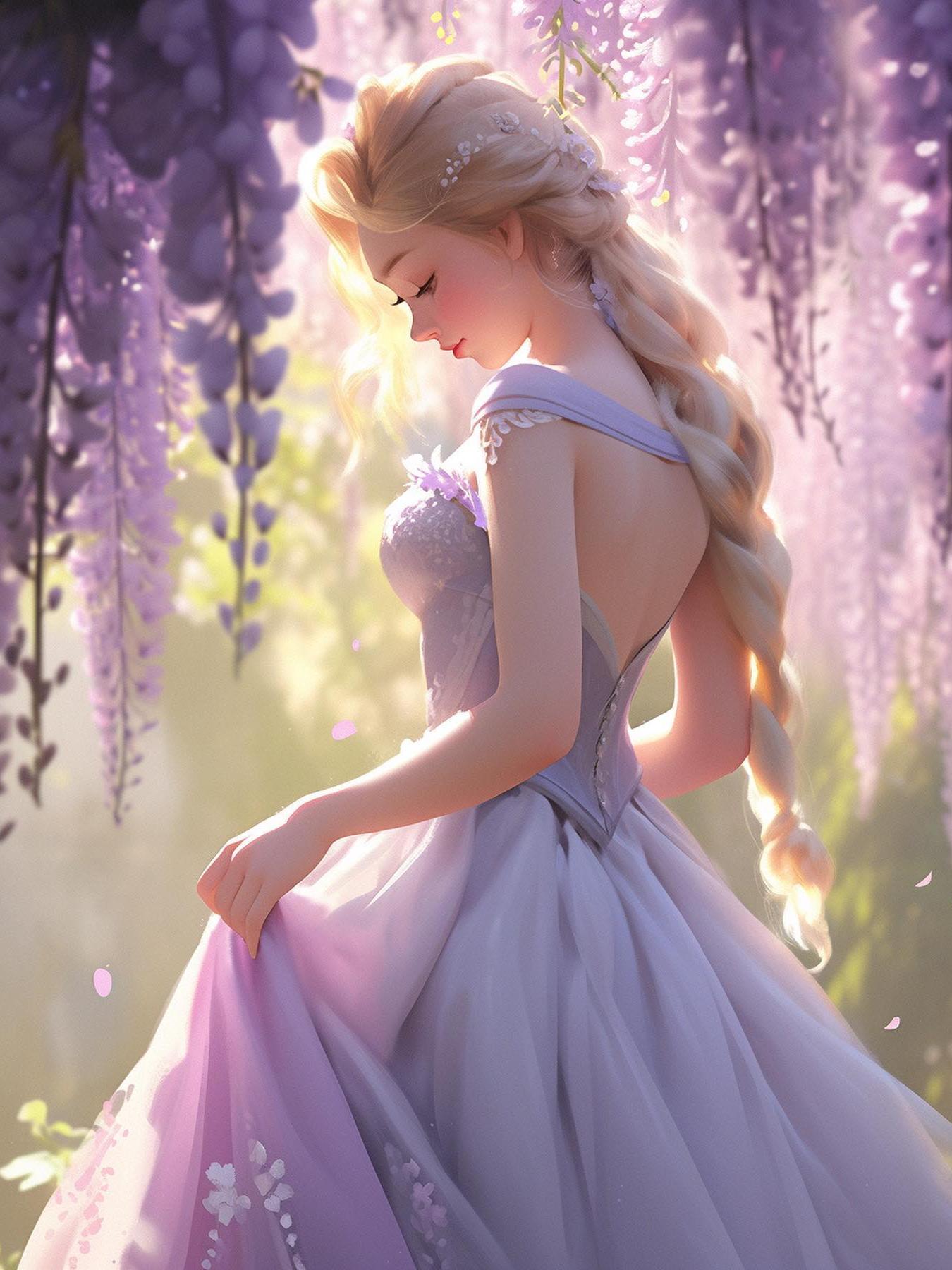 Beautiful Girl | Diamond Painting