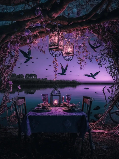 Night Scene | Diamond Painting