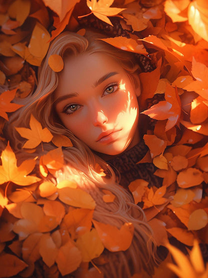 Beautiful Girl | Diamond Painting