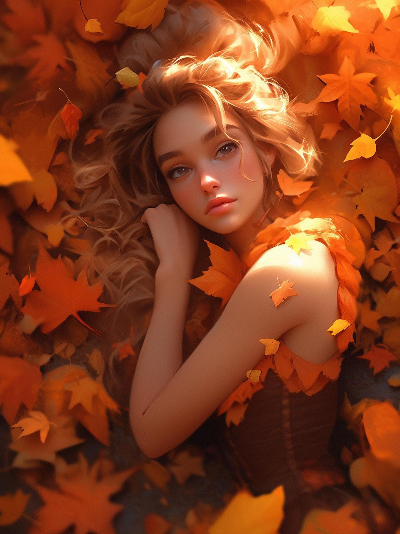Beautiful Girl | Diamond Painting