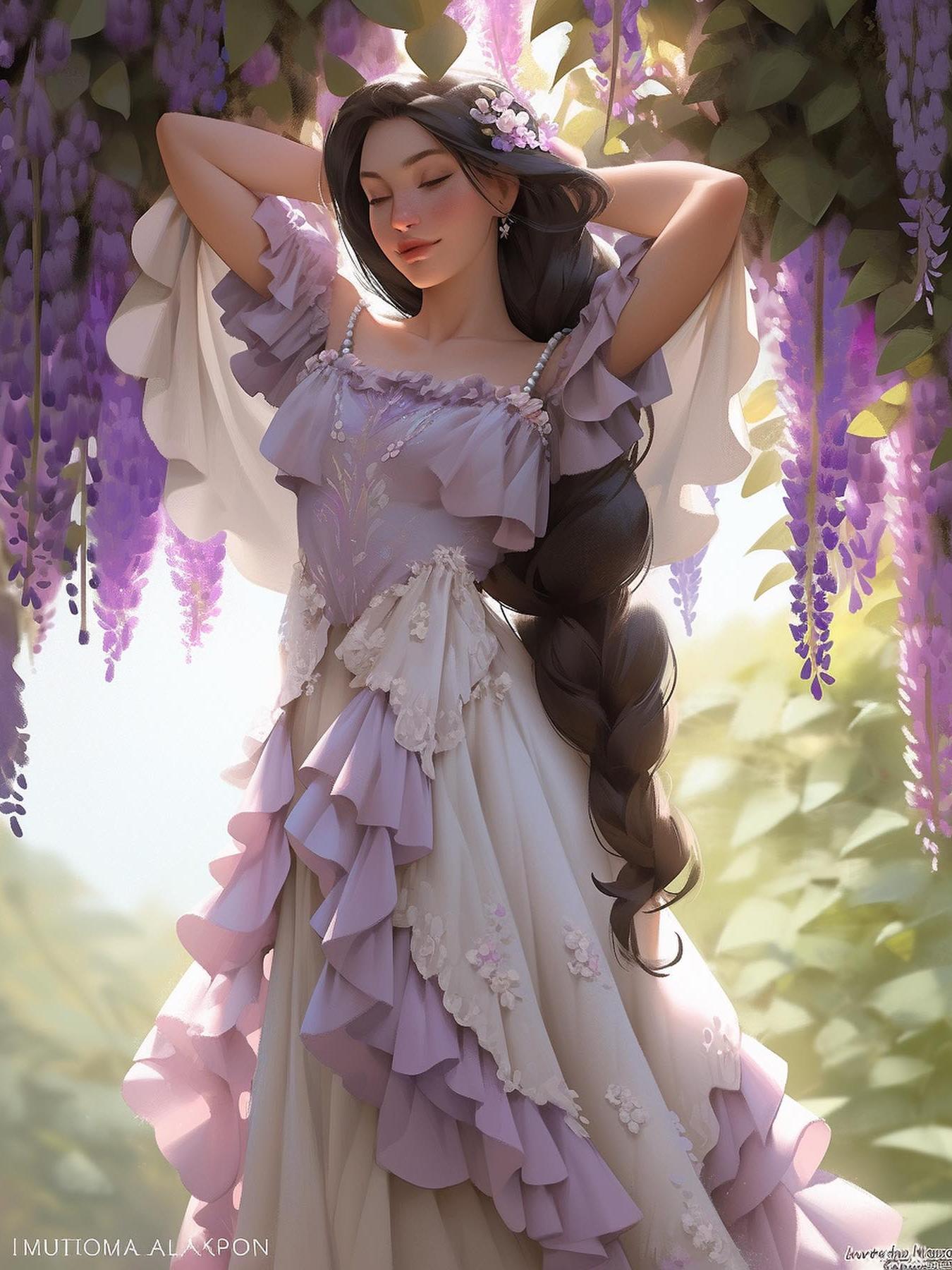 Beautiful Girl | Diamond Painting