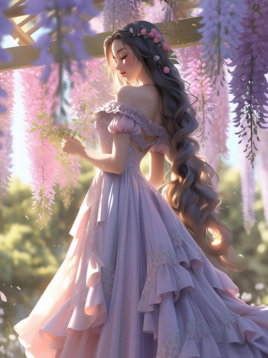 Beautiful Girl | Diamond Painting