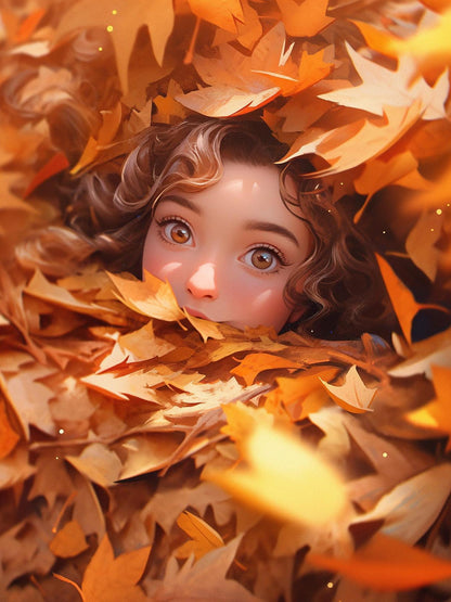 Beautiful Girl | Diamond Painting