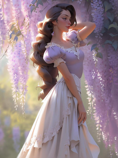 Beautiful Girl | Diamond Painting