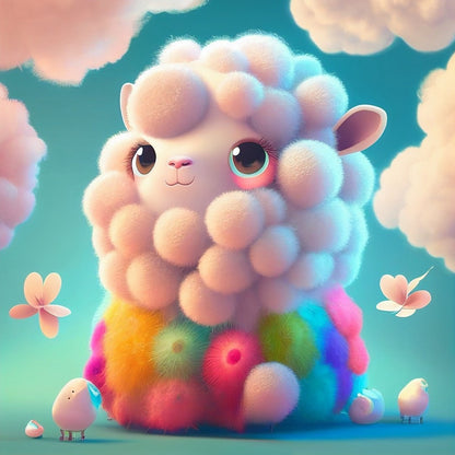 Sheep | Diamond Painting