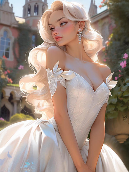 Beautiful Girl | Diamond Painting