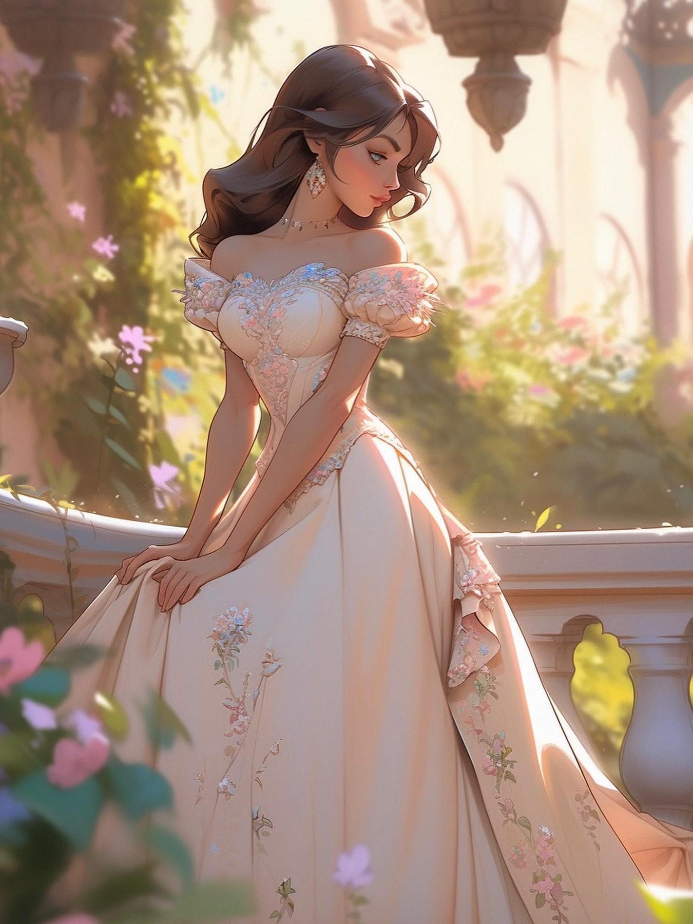 Beautiful Girl | Diamond Painting