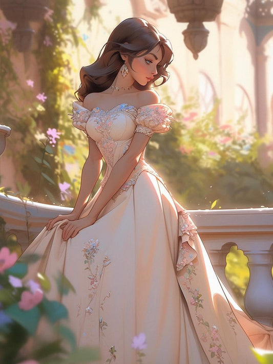 Beautiful Girl | Diamond Painting