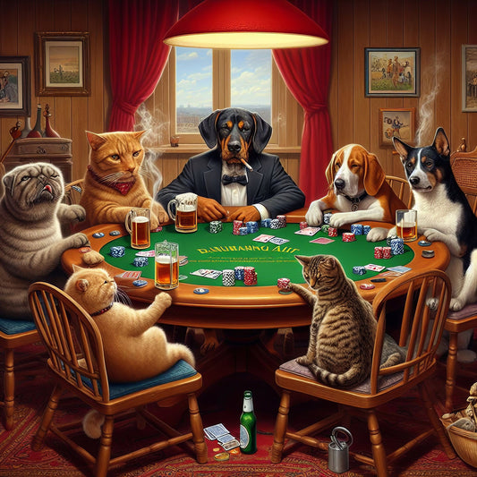 Playing Poker Dog | Diamond Painting