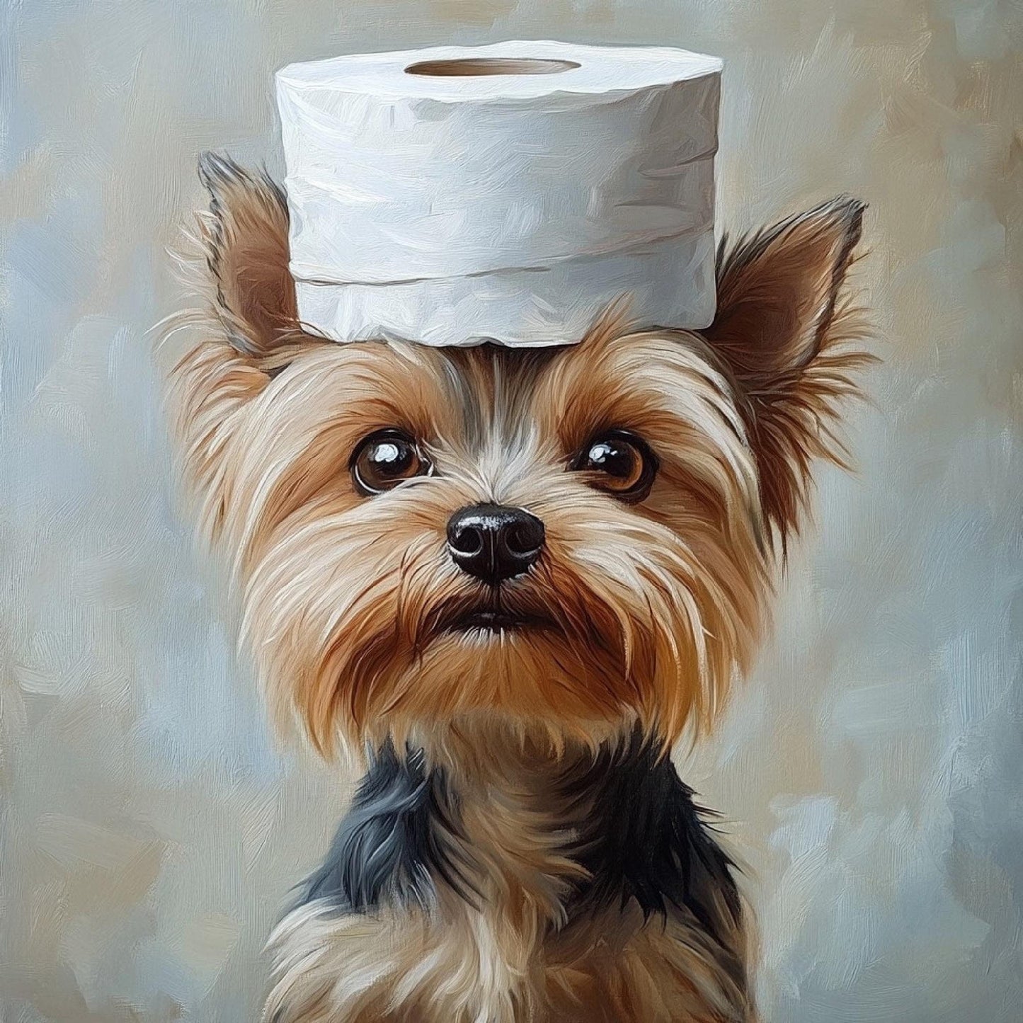 Toilet Dog | Diamond Painting