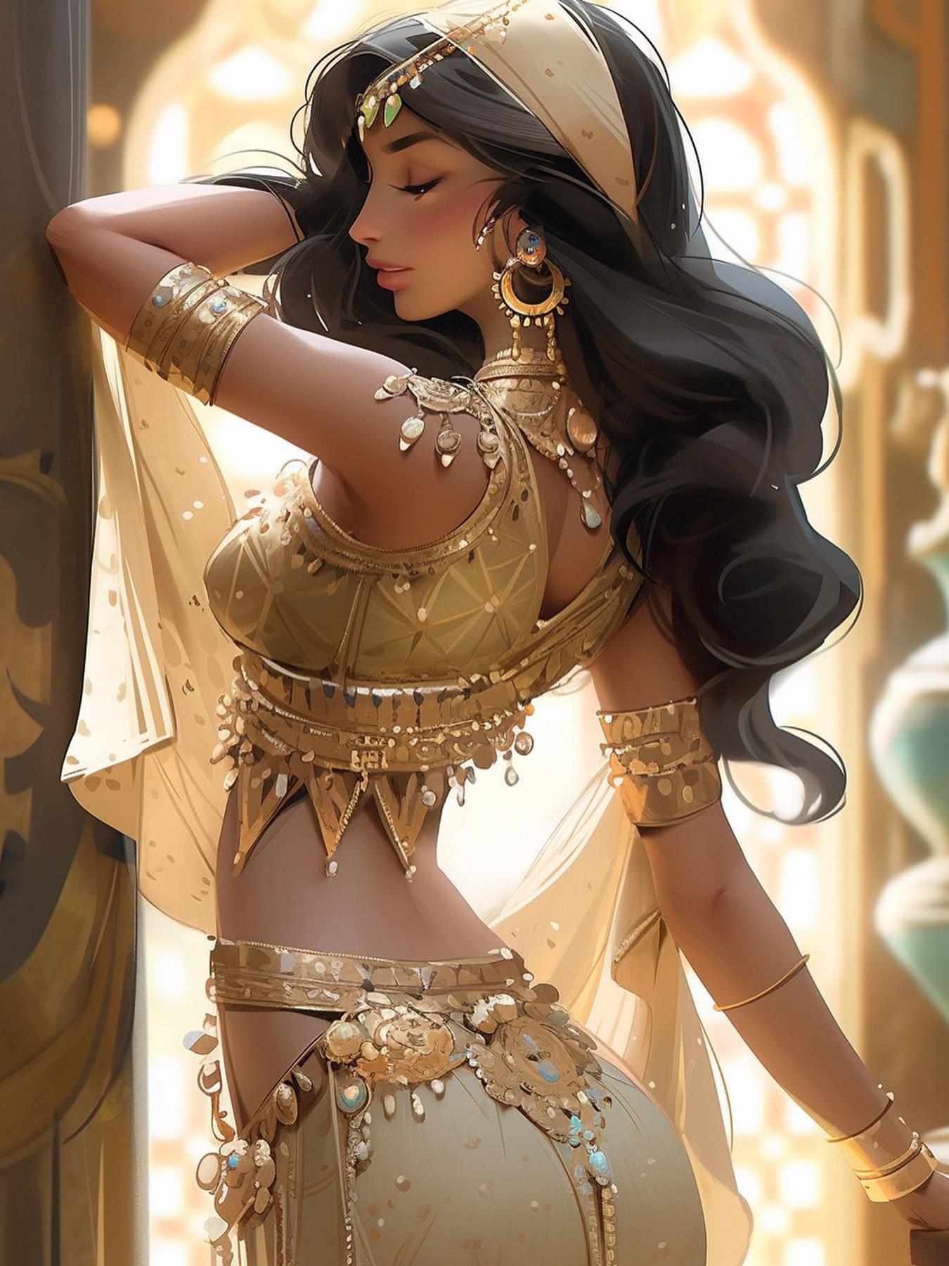 Beautiful Girl | Diamond Painting
