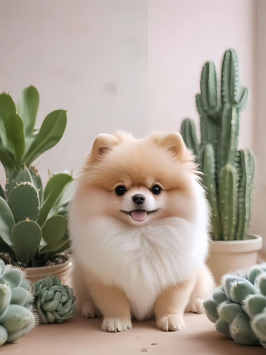 Pomeranian Dog | Diamond Painting