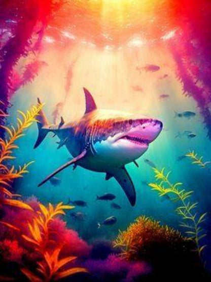 Shark | Diamond Painting