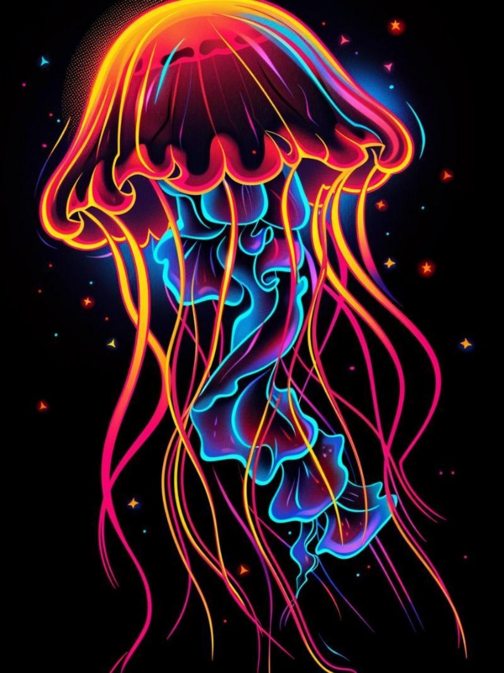 Jellyfish | Diamond Painting