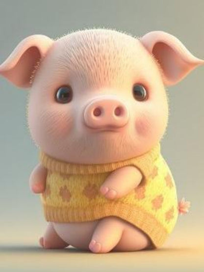 Pig | Diamond Painting