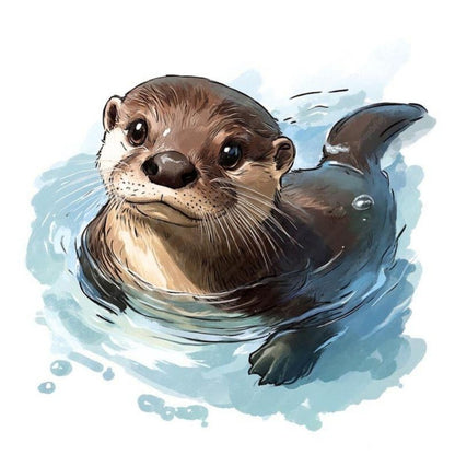 Otter | Diamond Painting