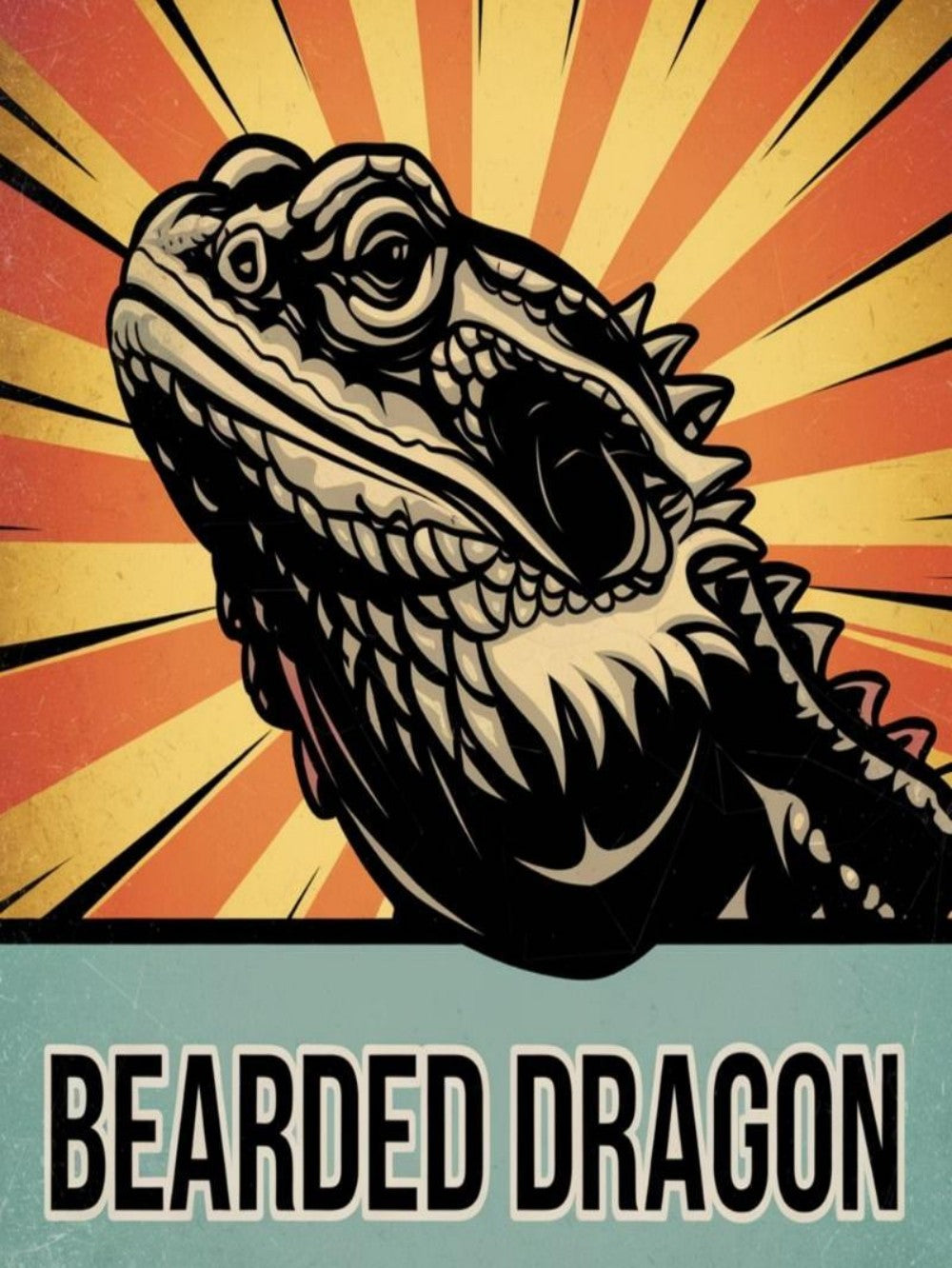 Bearded Dragon | Diamond Painting