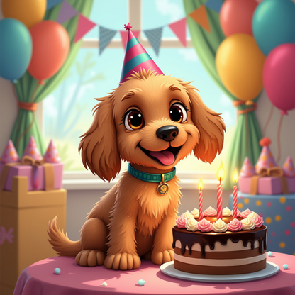 Dog Cockapoo | Diamond Painting