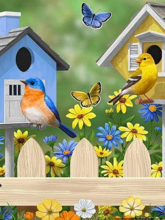 Bird House | Diamond Painting