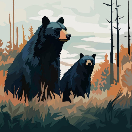 Black Bear | Diamond Painting