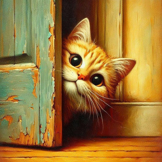 Sneaky Cat | Diamond Painting