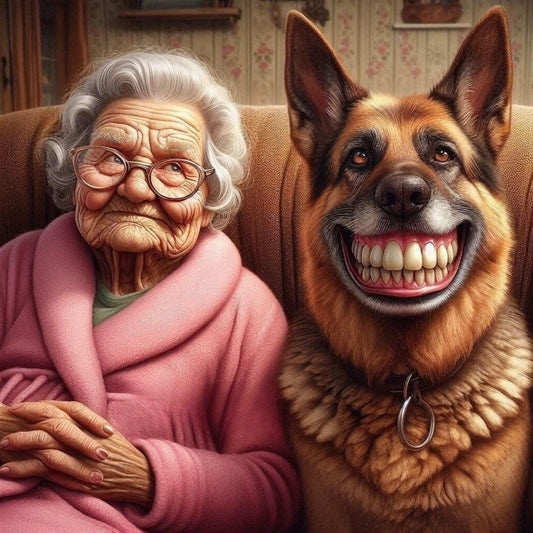 Dog German Shepherd | Diamond Painting