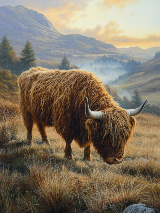 Highland Cow | Diamond Painting