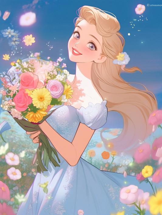 Beautiful Princess | Diamond Painting